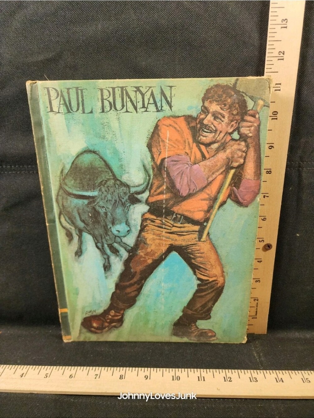 Vintage 1968 Paul Bunyan Educator Classic Library Volume 12 Used Great Shape